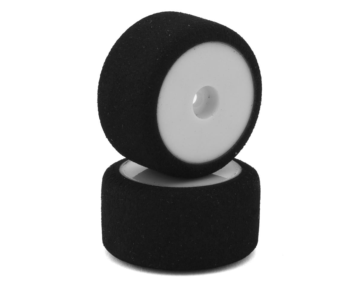 HackFab 06306W Losi Micro-B/T Foam Rear Tires (White) (2)