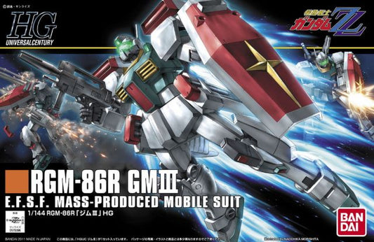 Bandai 2128329 HGUC #126 ZZ RGM-86R GM III E.F.S.F. Mass-Produced