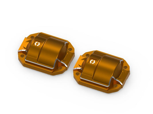 HPI 161143 Aluminum Diff Cover (Orange /  2pcs), for Venture18