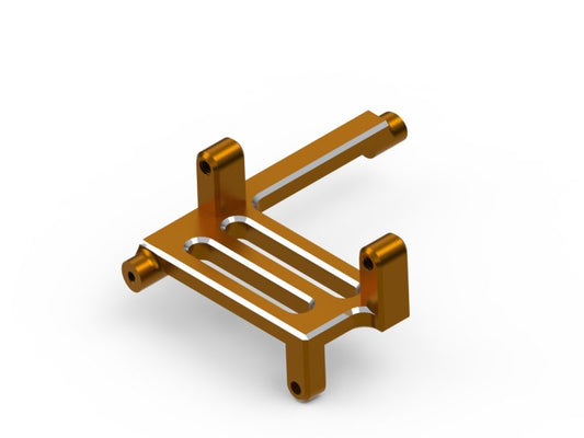 HPI 161148 Aluminum Shift Servo Mount  (Orange), for Venture18
