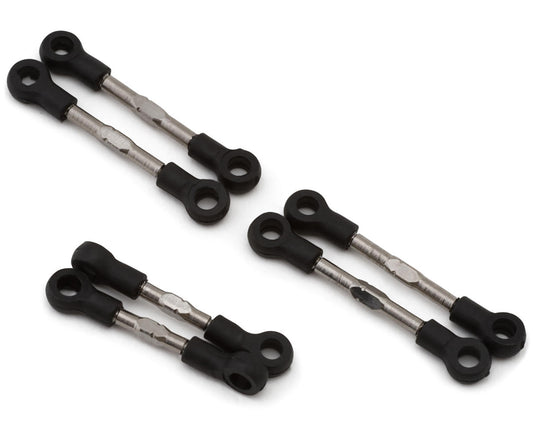 Hot Racing LMCB160T Losi® Micro-B Titanium Complete Tie Rod Set (2)