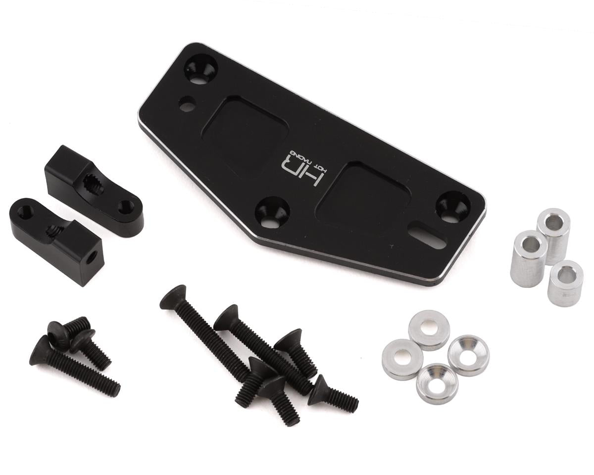 Hot Racing LMJ2401 Losi LMT Adjustable Aluminum Servo Mount (Black)