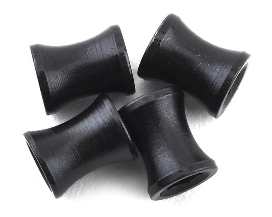 Hot Racing RSSLF117X Steel M4 Wheel Barrel Nut Fastener (Black) (4)