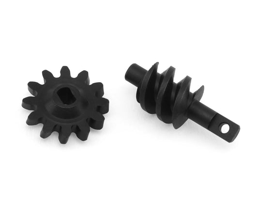 Hot Racing SXTY9212C Axial SCX30 CNC-Machined Steel Worm Transmission Gears Set