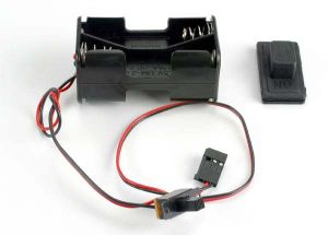 Traxxas 1523 Battery Holder/Switch/Cover