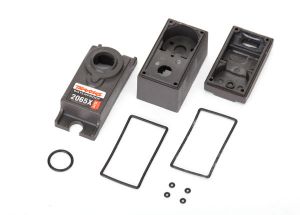Traxxas 2063X Servo case/gaskets (for 2065X metal gear, waterproof, sub-micro servo)
