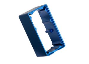 Traxxas 2254 Servo case, aluminum ( blue-anodized) ( middle) (for 2250 servo)