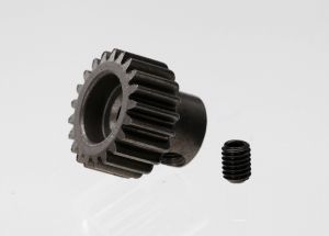 Traxxas 2421 Gear, 21-T pinion (48-pitch) / set screw