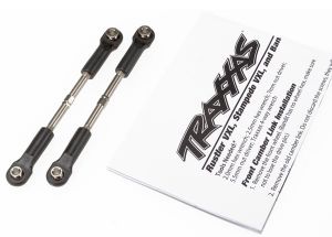 Traxxas 2445 Turnbuckles, toe link, 55mm ( 75mm center to center) (2) (assembled with rod ends and hollow balls)