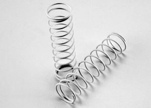 Traxxas 2457A Rear Shock Springs (White) (2)