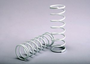 Traxxas 2458A Springs (front) (white) (2)