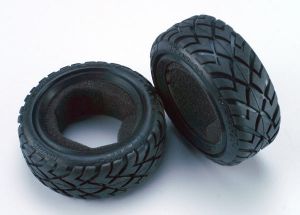 Traxxas 2479 Tires, Anaconda® 2.2" (wide, front) (2)/foam inserts (Bandit) (soft compound)