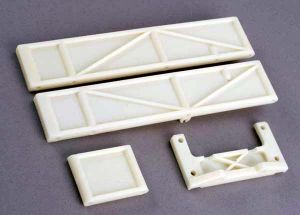 Traxxas 2525 Battery box set (2-sides/ 1-front/1-rear battery box connector)