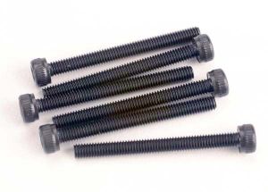 Traxxas 2557 Screws, 3x30mm cap-head machine (hex drive) (6)