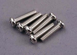 Traxxas 2561 Screw, 3x12mm roundhead machine (6)