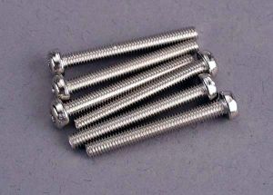 Traxxas 2569 Screws,3x25mm roundhead machine (6)
