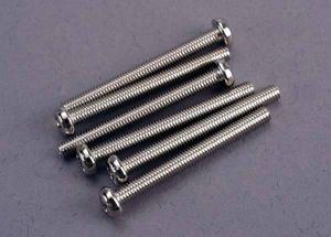 Traxxas 2572 Screws, 3x30mm roundhead machine (6)