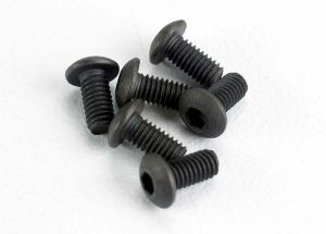 Traxxas 2575 Screws, 3x6mm button-head machine (hex drive) (6)