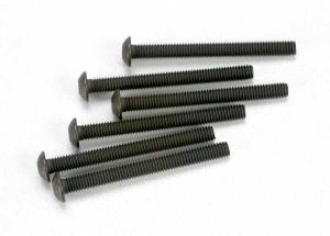 Traxxas 2582 Screws, 3x30mm button-head machine (hex drive) (6)
