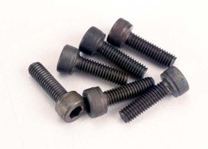 Traxxas 2589 Screws, 4x20mm button-head machine (hex drive) (6)