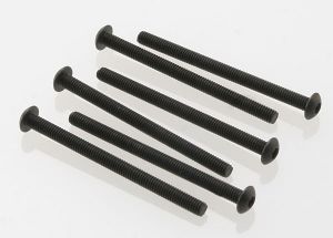 Traxxas 2592 Screws, 3x40mm button-head machine (hex drive) (6)