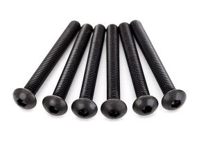 Traxxas 2595 Screws, 4x35mm button-head machine (hex drive) (6)