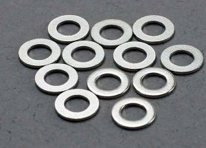 Traxxas 2746 Washers, 3x6mm metal (12)