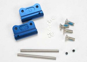 Traxxas 2798X Mounts, susp arm, machined aluminum (R) (+/-1) degree