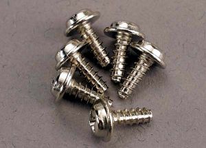 Traxxas 3290 3x8mm Washerhead Screws (6)