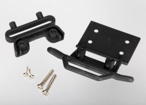 Traxxas 3621 Front Bumper & Mount (Black) (Monster Mutt/Maximum Destruction)