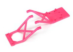 Traxxas 3623P Stampede Front & Rear Skid Plate Set (Pink)