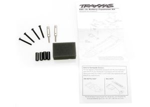 Traxxas 3725X Lower chassis (black) (166mm long battery compartment) (fits both flat and hump style battery packs)(use only with #3725R ESC mounting plate)