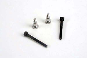 Traxxas 3742 Shoulder screws, steering bellcranks (3x30mm cap-head machine) (2)/ draglink shoulder screws (chrome) (2)