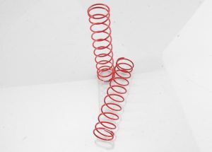 Traxxas 3757R Springs, rear (red) (2.9 rate) (2)