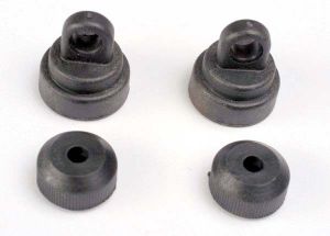 Traxxas 3767 Shock caps (2)/ shock bottoms (2)