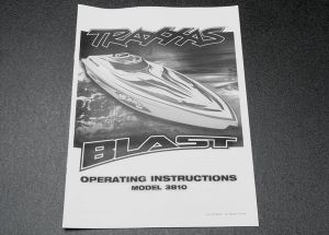 Traxxas 3899X Owners manual, Blast