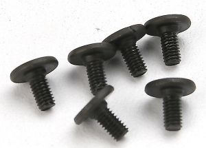 Traxxas 3932 Screws, 3x6mm flat-head machine (hex drive) (6)