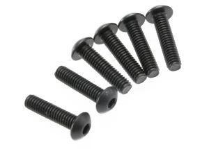 Traxxas 3933 Screws, 4x16mm button-head machine (hex drive) (6)