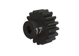 Traxxas 3947X Gear, 17-T pinion (32-p), heavy duty (machined, hardened steel) (fits 3mm shaft)/ set screw