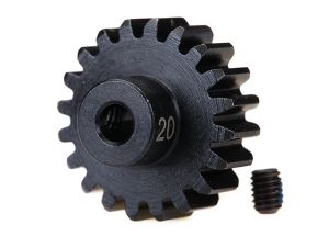 Traxxas 3950X Gear, 20-T pinion (32-p), heavy duty (machined, hardened steel)/ set screw