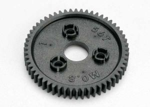 Traxxas 3957 Spur gear, 56-tooth ( 0.8 metric pitch, compatible with 32-pitch)
