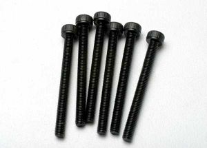 Traxxas 3964 Screws, 3x32mm cap-head machine (hex drive) (6)
