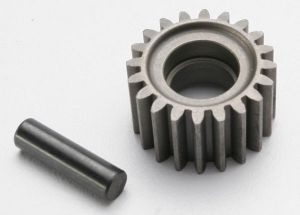 Traxxas 3996X Idler gear, 20-tooth/ idler gear shaft