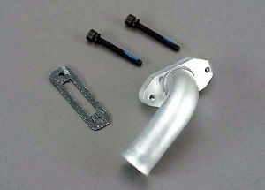 Traxxas 4550 Exhaust Header:Nitro Sport