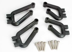 Traxxas 4936 Front & Rear Bumper Mount Set (EMX,TMX,2.5,3.3)