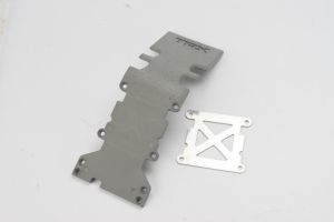 Traxxas 4938A Rear Skidplate (Grey) (TMX 3.3)