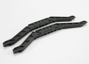 Traxxas 4963 Lower Chassis Brace (Black) (2) (Long Wheelbase Chassis)