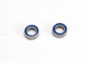 Traxxas 5124 Ball bearings, blue rubber sealed (4x7x2.5mm) (2)