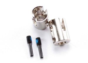 Traxxas 5153 Drive cups, inner (2) Revo®/Maxx® (steel constant-velocity driveshafts)/screw pin, M4/15 (2)