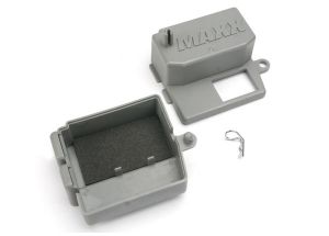 Traxxas 5159 Receiver Box (upper and lower halves)/ clip (1)/ foam pad